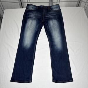 Men’s BUFFALO DAVID BITTON Ash-X Skinny Stretch Jeans - Size 38/32 - SEE PHOTOS